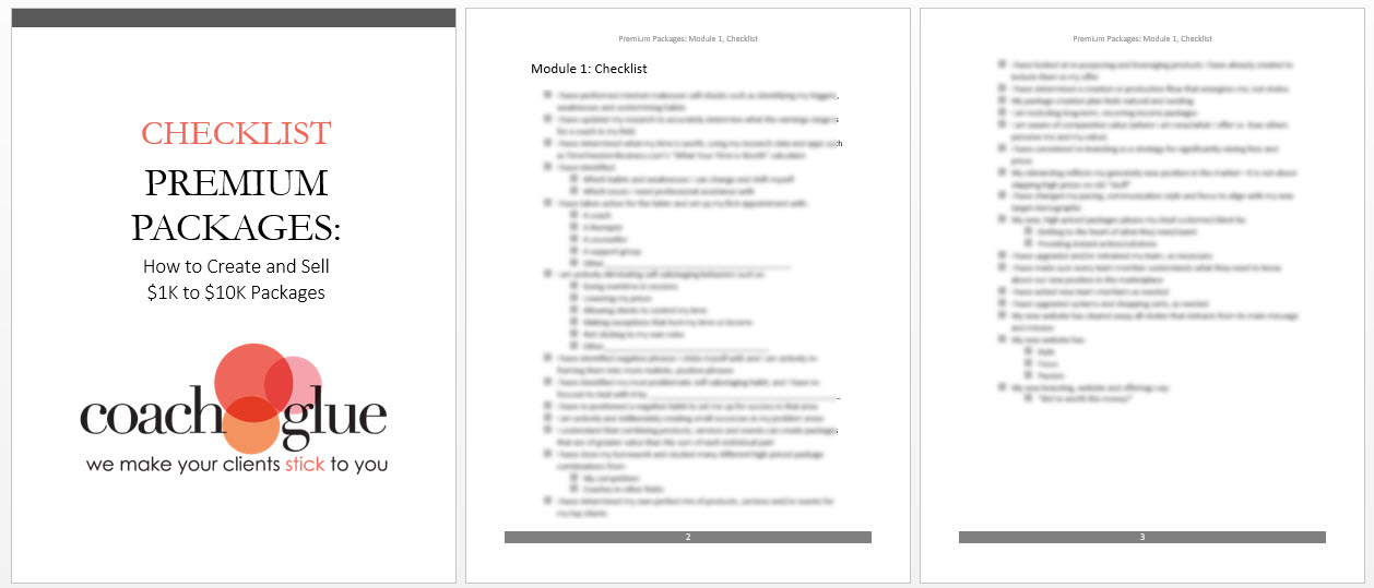 Module 1 Checklist-new