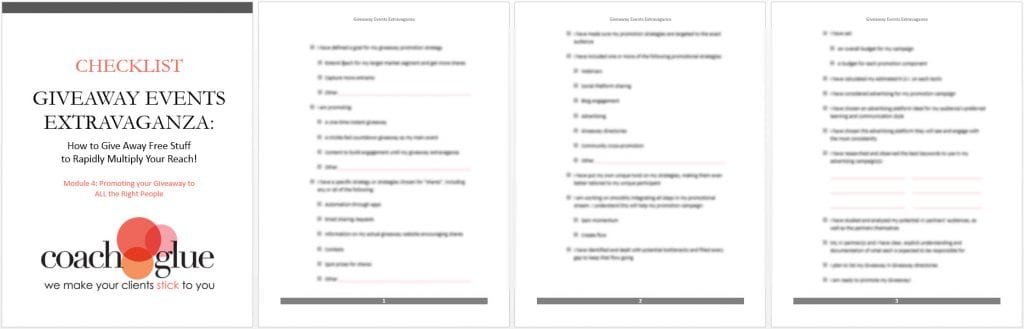 module 4 checklist