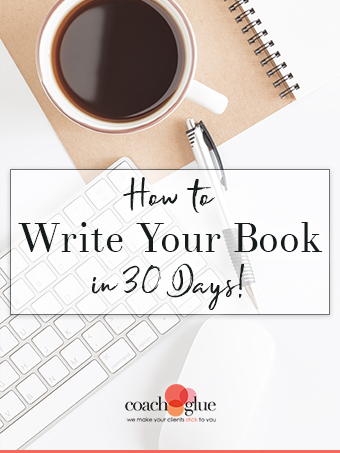 How To Write Your Book In 30 Days