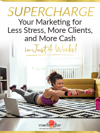Supercharge Your Marketing for Less Stress, More Clients, and More Cash in Just 4 Weeks!