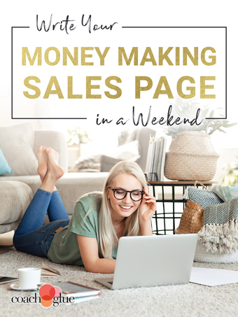 How to Write Your Money-Making Sales Page in a Weekend