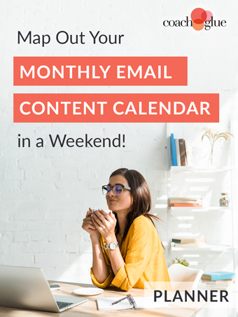 Map Out Your Monthly Email Content Calendar in a Weekend!